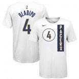 Indiana Pacers Victor Oladipo Nike White 2019/20 City Edition Name & Number T-Shirt