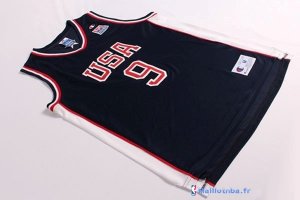 Maillot NBA Pas Cher USA 2000 Carter 9 Noir