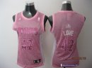 Maillot NBA Pas Cher Minnesota Timberwolves Femme Kevin Love 42 Rose