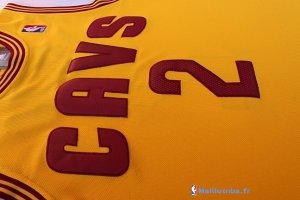 Maillot NBA Pas Cher Cleveland Cavaliers Kyrie Irving 2 Jaune