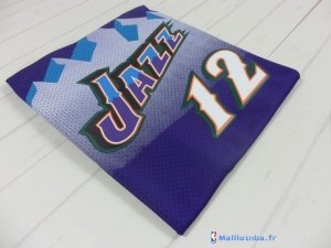 Maillot NBA Pas Cher Utah Jazz John Stockton 12 Pourpre