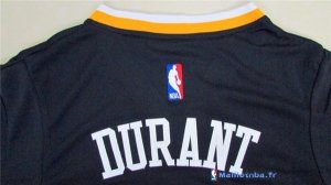 Maillot NBA Pas Cher Golden State Warriors Kevin Durant 35 Noir MC