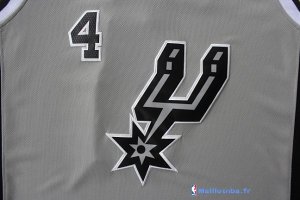 Maillot NBA Pas Cher San Antonio Spurs Danny Vert 4 Gris