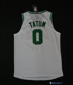 Maillot NBA Pas Cher Boston Celtics Jayson Tatum 0 Blanc 2017/18