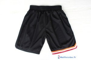 Pantalon NBA Pas Cher Miami Heat Retro Noir