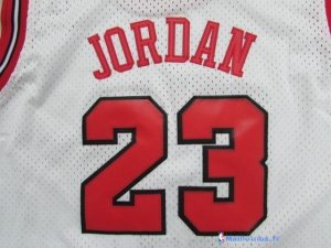 Maillot NBA Pas Cher Chicago Bulls Junior Michael Jordan 23 Blanc