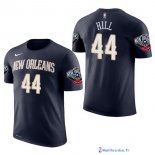 Maillot Manche Courte New Orleans Pelicans Solomon Hill 44 Marine 2017/18