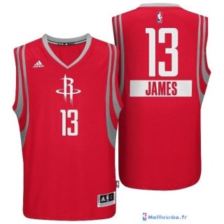 Maillot NBA Pas Cher Noël Golden State James 13 Rouge