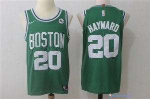 Maillot NBA Pas Cher Boston Celtics Gordon Hayward 20 Vert 2017/18