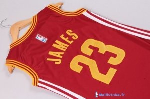 Maillot NBA Pas Cher Cleveland Cavaliers Femme LeBron James 23 Rouge