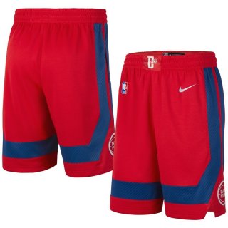 Detroit Pistons Nike Red 2019/20 City Edition Swingman Shorts