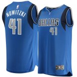 Dallas Mavericks Dirk Nowitzki Fanatics Branded Blue Fast Break Replica Jersey - Icon Edition