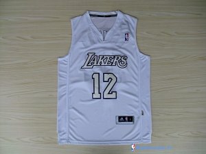 Maillot NBA Pas Cher Noël Los Angeles Lakers Howard 12 Blanc