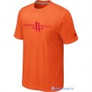 T-Shirt NBA Pas Cher Houston Rockets Orange