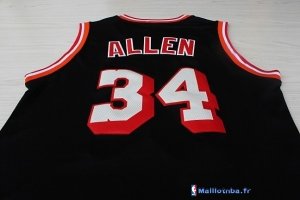 Maillot NBA Pas Cher Miami Heat Ray Allen 34 Retro Noir