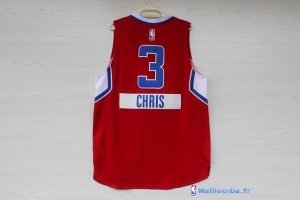 Maillot NBA Pas Cher Noël Los Angeles Clippers Chris 3 Rouge