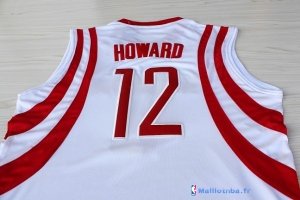 Maillot NBA Pas Cher Houston Rockets Dwight Howard 12 Blanc