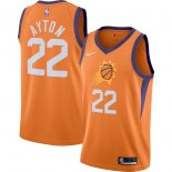 Phoenix Suns DeAndre Ayton Nike Orange Finished Swingman Jersey - Statement Edition