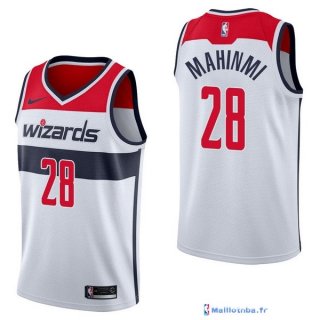 Maillot NBA Pas Cher Washington Wizards Ian Mahinmi 28 Blanc Association 2017/18