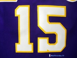 Maillot NBA Pas Cher Los Angeles Lakers Metta World 15 Peace Pourpre