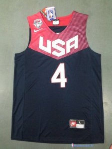 Maillot NBA Pas Cher USA 2014 Curry 4 Noir