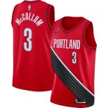 Portland Trail Blazers C.J. McCollum Nike Red Finished Swingman Jersey - Statement Edition