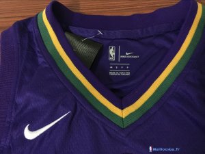 Maillot NBA Pas Cher New Orleans Pelicans Anthony Davis 23 Nike Purpura Ville 2017/18