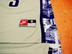 Maillot NCAA Pas Cher Georgetown Hoyas Allen Iverson 3 Gris