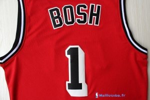 Maillot NBA Pas Cher Miami Heat Chris Bosh 1 Retro Rouge