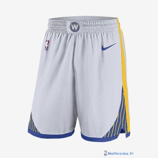 Pantalon NBA Pas Cher Junior Golden State Warriors Blanc