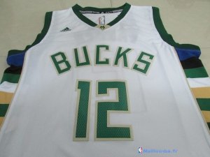 Maillot NBA Pas Cher Milwaukee Bucks Jabari Parker 12 Blanc