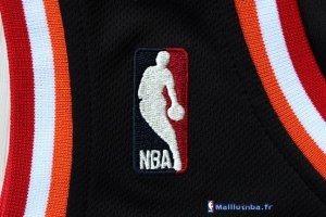 Maillot NBA Pas Cher Miami Heat LeBron James 6 Retro Noir