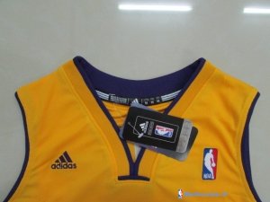 Maillot NBA Pas Cher Los Angeles Lakers Junior Kobe Bryant 24 Jaune