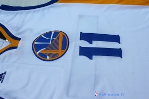 Maillot NBA Pas Cher Noël Golden State Klay 11 Blanc