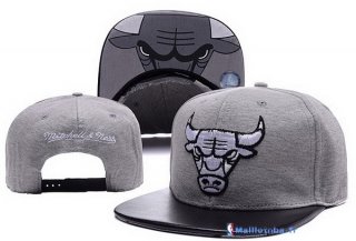 Bonnet NBA Chicago Bulls 2016 Gris 1