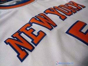 Maillot NBA Pas Cher New York Knicks Jason Kidd 5 Blanc