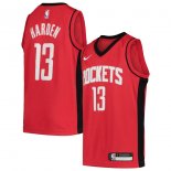 Houston Rockets James Harden Nike Red Team Swingman Jersey - Icon Edition