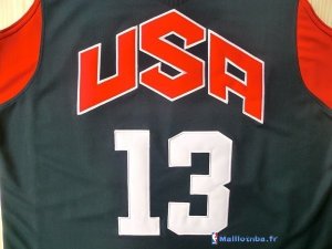 Maillot NBA Pas Cher USA 2012 Paul 13 Noir