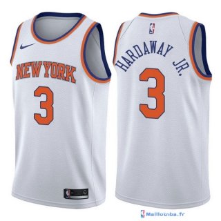 Maillot NBA Pas Cher New York Knicks Tim Hardaway Jr 3 Blanc Association 2017/18