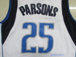 Maillot NBA Pas Cher Dallas Mavericks Chandler Parsons 25 Blanc