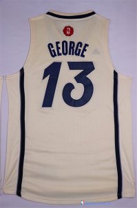 Maillot NBA Pas Cher Noël Indiana Pacers George 13 Blanc