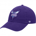 Bonnet NBA Charlotte Hornets '47 Purple Logo Clean Up