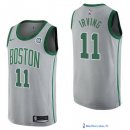 Maillot NBA Pas Cher Boston Celtics Kyrie Irving 11 Gris Ville 2017/18