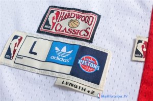 Maillot NBA Pas Cher Detroit Pistons Grant Hill 33 Retro Blanc