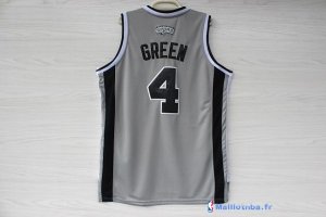 Maillot NBA Pas Cher San Antonio Spurs Danny Vert 4 Gris