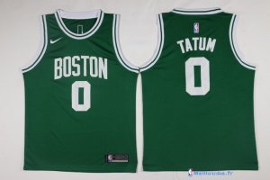 Maillot NBA Pas Cher Boston Celtics Jayson Tatum 0 Vert Icon 2017/18