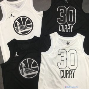 Maillot NBA Pas Cher NBA All Star 2018 Stephen Curry 30 Blanc