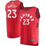 Toronto Raptors Fred VanVleet Fanatics Branded Red Fast Break Replica Player Jersey - Icon Edition