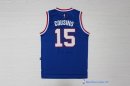 Maillot NBA Pas Cher Sacramento Kings DeMarcus Cousins 15 Retro Bleu