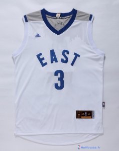 Maillot NBA Pas Cher All Star 2016 Dwyane Wade 3 Blanc